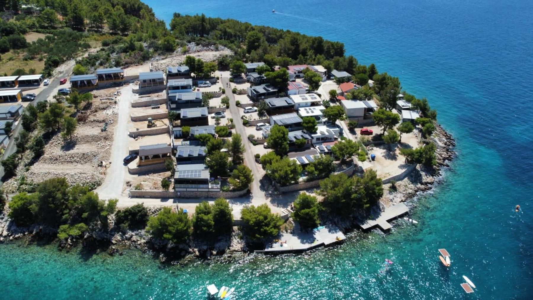 Hipo Camp Mobil Home Arta Pakoštane Exterior foto
